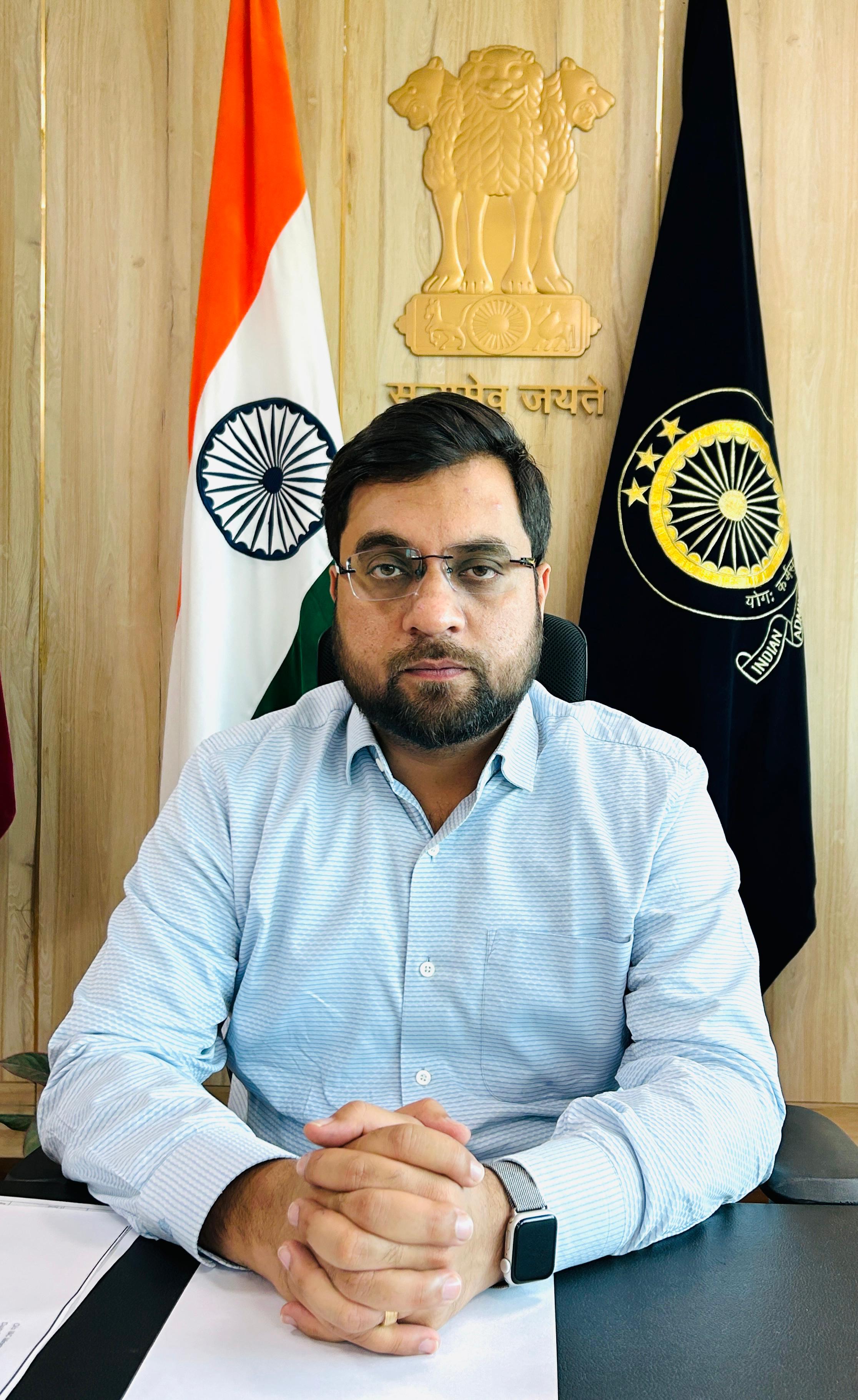 MC Manesar Commisioner IAS Ayush Sinha